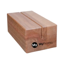 Menühalter | A5 | 15 x 7 x 5 cm | Buchenholz | Hergestellt in Europa