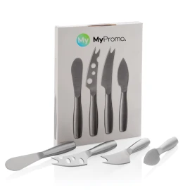 Set de couteaux à fromage BOSKA | Acier inoxydable | 4 couteaux
