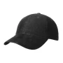 Casquette 6 panneaux | Sergé de coton heavy brushed | Boucle métallique | Profil moyen