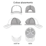 Casquette trucker 5 panneaux en mousse polyester | Impression complète à l’avant | Dos en mesh | Fermeture réglable