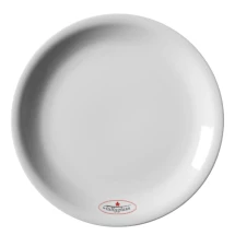Assiette | Céramique | Bord étroit | Porcelaine émaillée
