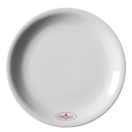 Piatto | Ceramica | Bordo stretto | Porcellana smaltata