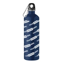 Trinkflasche | Recycelter Edelstahl | 750 ml | Einwandig | PMS / Alle Farben