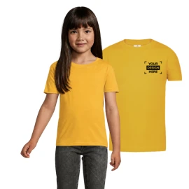 Kinder-Shirt | Baumwolle 150g/m² | Breite Farbpalette