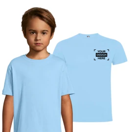 Roly t-shirt | Single jersey and cotton | For kids | Short-sleeve | With 4-layer crew neck