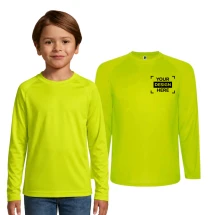 Roly Sport-T-Shirt | Polyester | Für Kinder | Langarmshirt