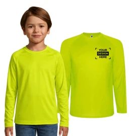 Roly Sports t-shirt | Polyester | For kids | Technical long sleeve