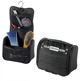 Trousse de toilette | Polyester 600D | 20 x 15.5 x 9.5 cm | Divers compartiments