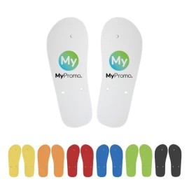Fully customisable beach flip-flops | PE sole | PVC straps
