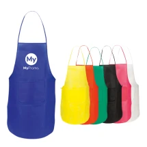 Kinder Schürze | Nicht gewebt | Viele Farben | Günstig