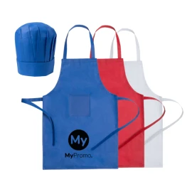Chef set kids | Non woven | With hat