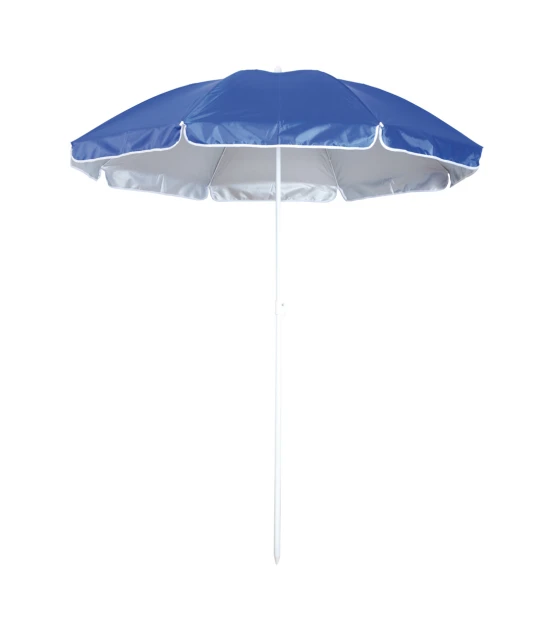 Parasol | Nylon | ø1500 mm | Protection UV & sac de transport | Bleu;blanc