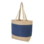 Bolsa de playa | Yute laminado y algodón | Asas largas