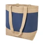 Bolsa de playa | Yute laminado y algodón | Asas largas
