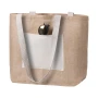 Strandtasche | Jute | 48×35×15cm | Vordertasche