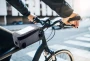 Bicycle mobile holder bag | Recycled polyester | 21,5×11×10,5 cm | With touch-screen & compartment