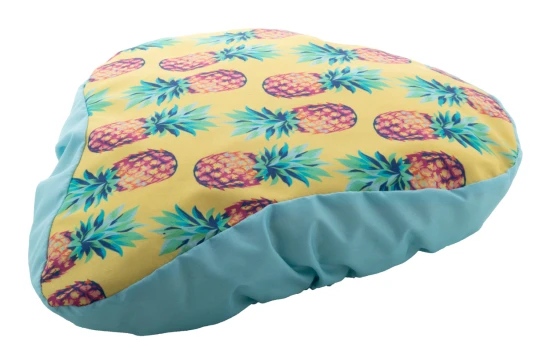 Saddle cover | Polyester | With elastic band | Custom-made | White