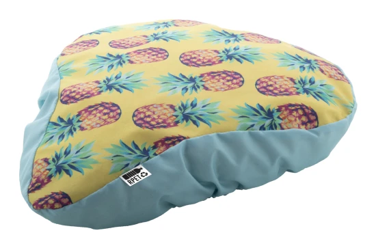 Saddle cover | rPET | With elastic band | Custom-made | White