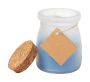 Candle | Glass & Cork | Different colours | Scented