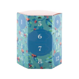 Advent calendar | Paperboard | Hexagonal | To fill | Full color