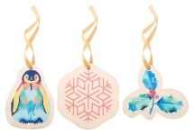 Décoration de Noël personnalisée | Bois | Forme et couleur personnalisées