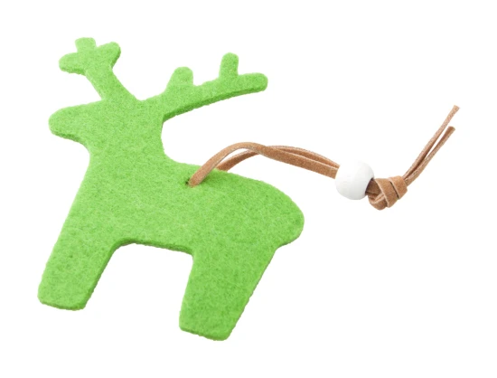 Kerstdecoratie | Vilt | Rendier, sneeuwvlok of boom | Groen