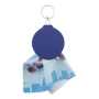 Glasses cloth | Microfibre & plastic | 130mm x 180mm | In soft plastic pouch with keyring