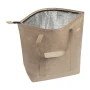 Cooler bag | Recycled paper with aluminium padding | 33x43x14cm | Short handles | With zipper