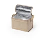 Cooler bag | Laminated recycled paper | 21×15×15cm | For 6 0,33L cans | Front pocket