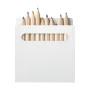 Houten kleurpotloden | Hout | Doosje | 12 stuks