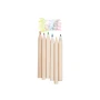 Set of pencils | Wood & Paper | 6 pcs