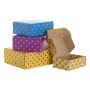 Scatola regalo di Natale | Cartone | 240 x 85 x 175 mm | Su misura | Con striscia autoadesiva