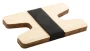 Card holder | Bamboo plywood | natural, 60x90x10 mm