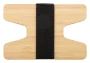 Card holder | Bamboo plywood | natural, 60x90x10 mm