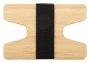 Card holder | Bamboo plywood | natural, 60x90x10 mm