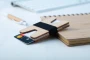 Card holder | Bamboo plywood | natural, 60x90x10 mm