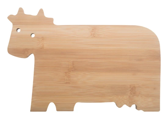Cutting board | Bamboo | Cow shaped | Natural