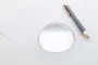 Presse-papiers en dôme avec loupe | Verre