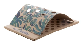 Folty eco pen holder | Kraft paper | natural, 120x158x45 mm