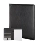 Konferenzmappe | A4 | Leder | Inkl. Stift und Kartenhalter