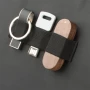 A4 Conférencier | En cuir PU | Avec stylo et porte-cartes