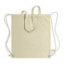 Drawstring bag | Recycled cotton 140g/m² | Thick braided cords | Long handles