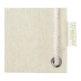 Drawstring bag | Recycled cotton 140g/m² | Thick braided cords | Long handles