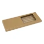 Straw set | Borosilicate glass | 4 straws | Cleaning brush