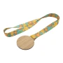 Medal | Bamboo & rPET | Sublimation printing | Festive occasion