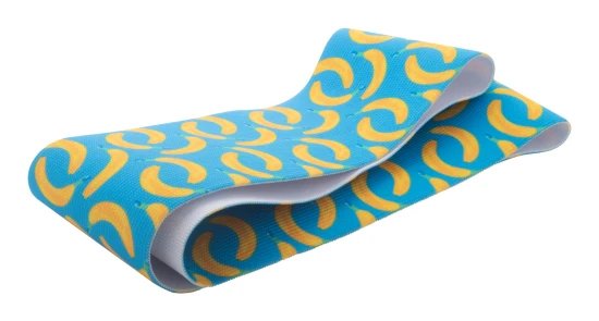 Fitness band | Polyester | 400 x 80 mm | Full colour | White