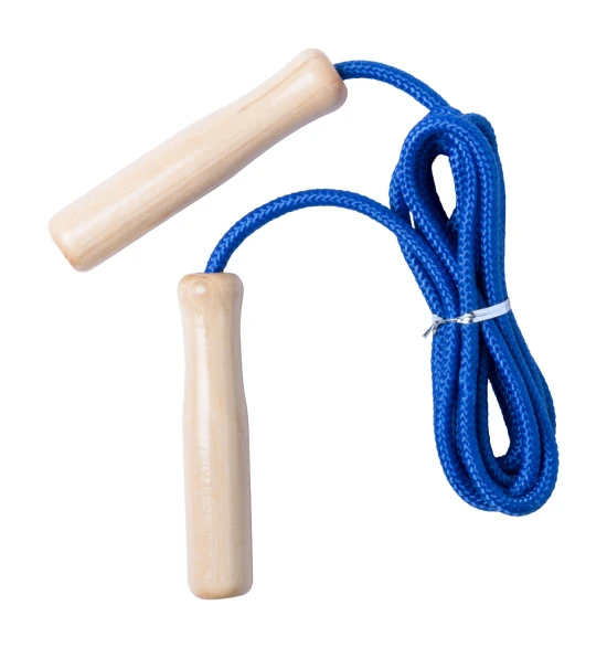 Skipping rope | Wood | 260cm | Eco friendly | Blue