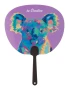 Custom made fan | Laminated paper & plastic | Full-colour print on both sides