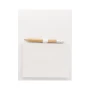 Aimant pour réfrigérateur avec bloc-notes et crayon | 50 feuilles de papier recyclé | 100x75mm