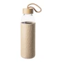 Gourde en verre | Manchon en polyester | 500 ml | Gravure